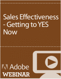 Sales Effectiveness - Getting to YES Now