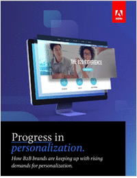 Progress in Personalization