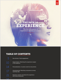 The Path of Experience: The Five Milestones to Experience-Driven Commerce