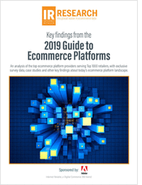 Key Findings From The 2019 Guide to Ecommerce Platforms