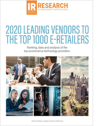 2020 Leading Vendors to the Top 1000 E-Retailers