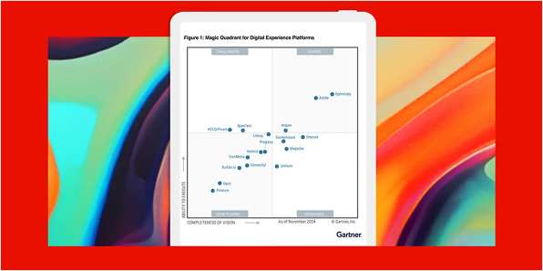 Magic Quadrant for Digital Experience Platforms