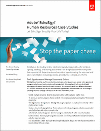 Stop the HR Paper Chase: Track Signatures and Manage HR Documents Online