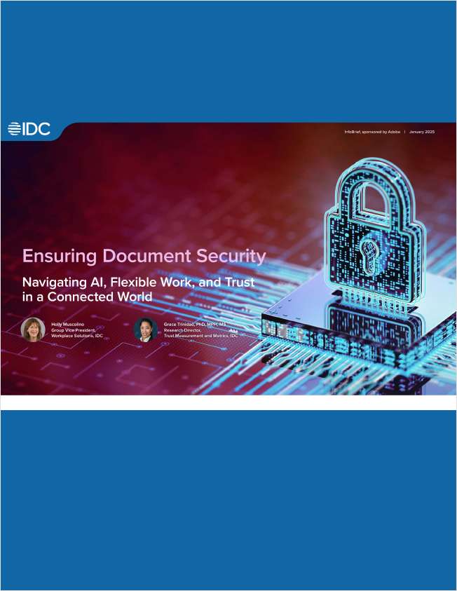 Ensuring Document Security: Navigating AI, Flexible Work, and Trust in a Connected World