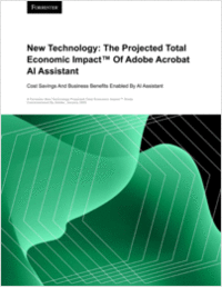 New Technology: The Projected Total Economic Impact of Adobe Acrobat AI Assistant
