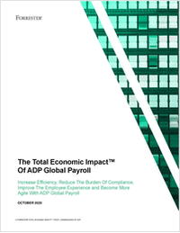 The Total Economic Impact™ Of ADP Global Payroll