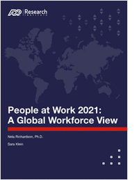 People at Work 2021:A Global Workforce View