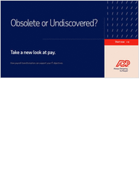 Obsolete or Undiscovered? Take a New Look at Pay