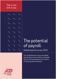 The Potential of Payroll: Global Payroll Survey 2021