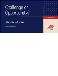 Challenge or Opportunity? Take a New Look at Pay