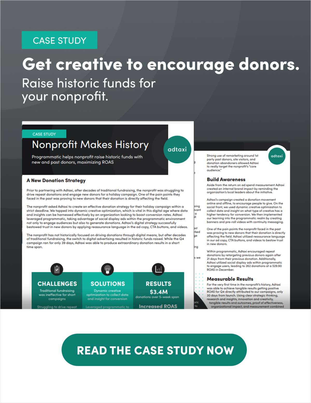 Nonprofit Makes History: Programmatic Helps Nonprofit Raise Historic Funds With New and Past Donors, Maximizing ROAS