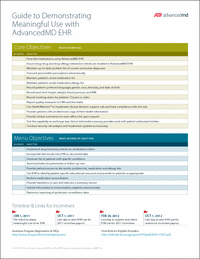 Meaningful Use: The Guide to Successful Demonstration!