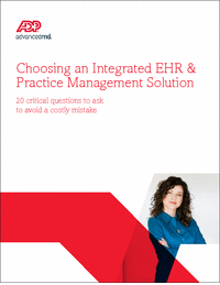 Choosing an Integrated EHR & Practice Management Solution