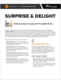 Surprise & Delight: Building Customer Loyalty with Thoughtful Action