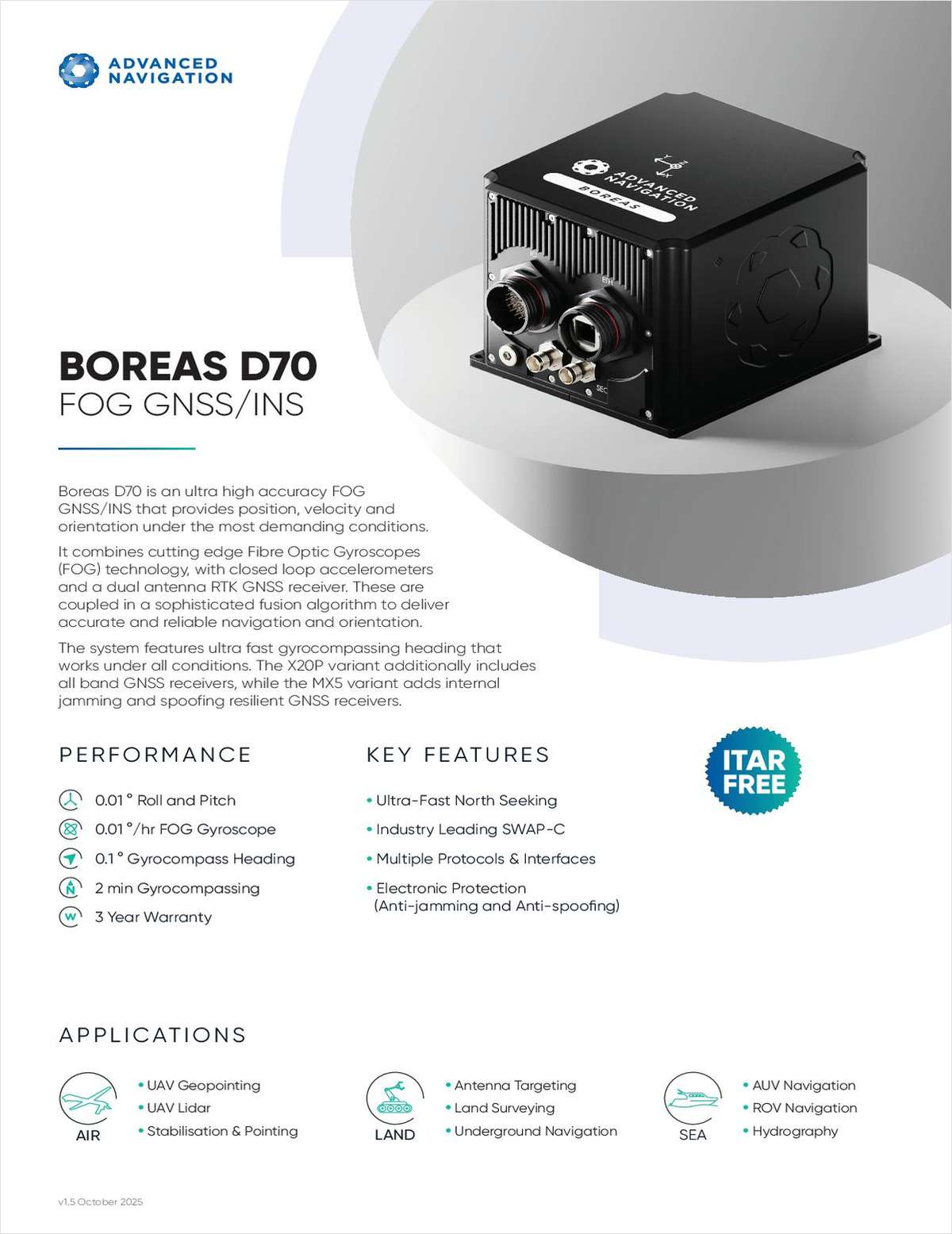 Maximise Mining Operations Efficiency & Safety with Ultra High Accuracy FOG GNSS/INS