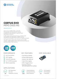 For Mining Operators: High Performance MEMS GNSS/INS Systems