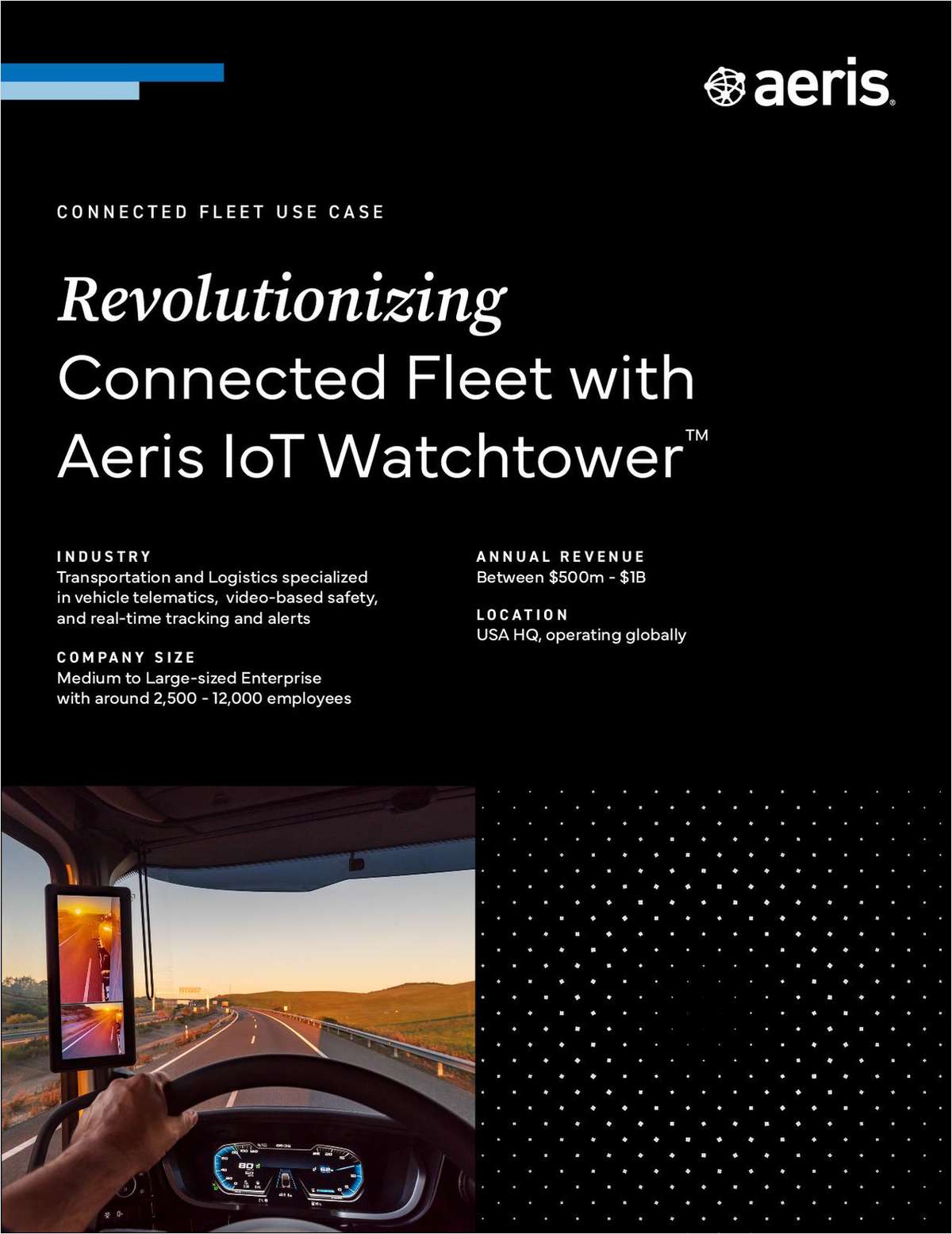 Revolutionizing Connected Fleet with Aeris IoT Watchtower™