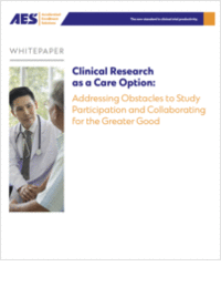Clinical Research as a Care Option