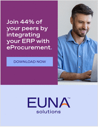 Join 44% of your peers by integrating your ERP with eProcurement 