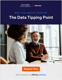 The Data Tipping Point:  A Panel Discussion
