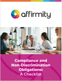 Compliance and Non-Discrimination Obligations: A Checklist