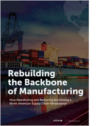 Rebuilding The Backbone Of Manufacturing