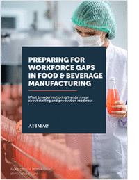 Preparing for Workforce Gaps in Food & Beverage Manufacturing