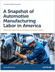 A Snapshot of Automotive Manufacturing Labor in America