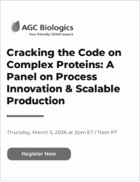 Cracking the Code on Complex Proteins: A Panel on Process Innovation & Scalable Production