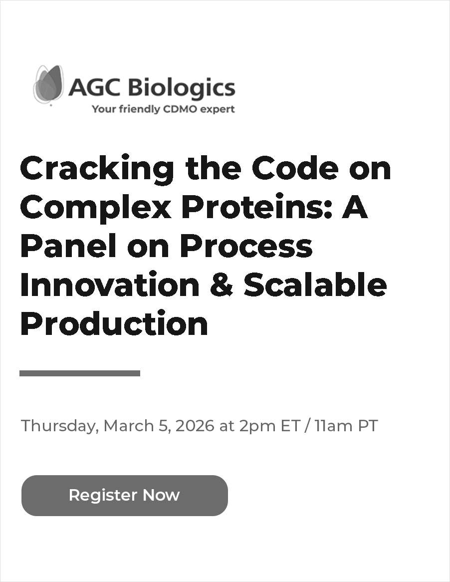 Cracking the Code on Complex Proteins: A Panel on Process Innovation & Scalable Production