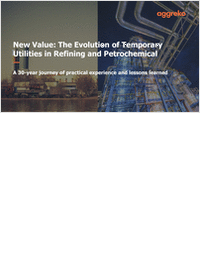 New Value: The Evolution of Temporary Utilities in Refining and Petrochemical