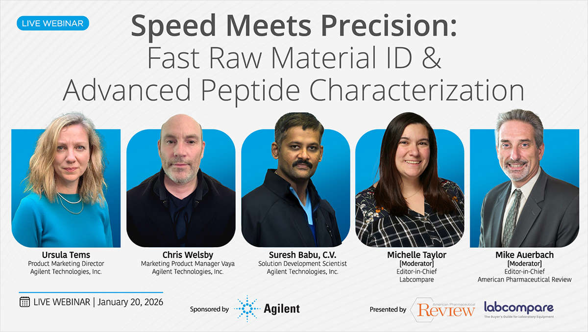 Speed Meets Precision: Fast Raw Material ID & Advanced Peptide Characterization