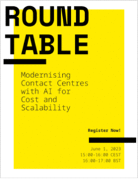 Virtual Roundtable: Modernising Contact Centres with AI for Cost and Scalability 