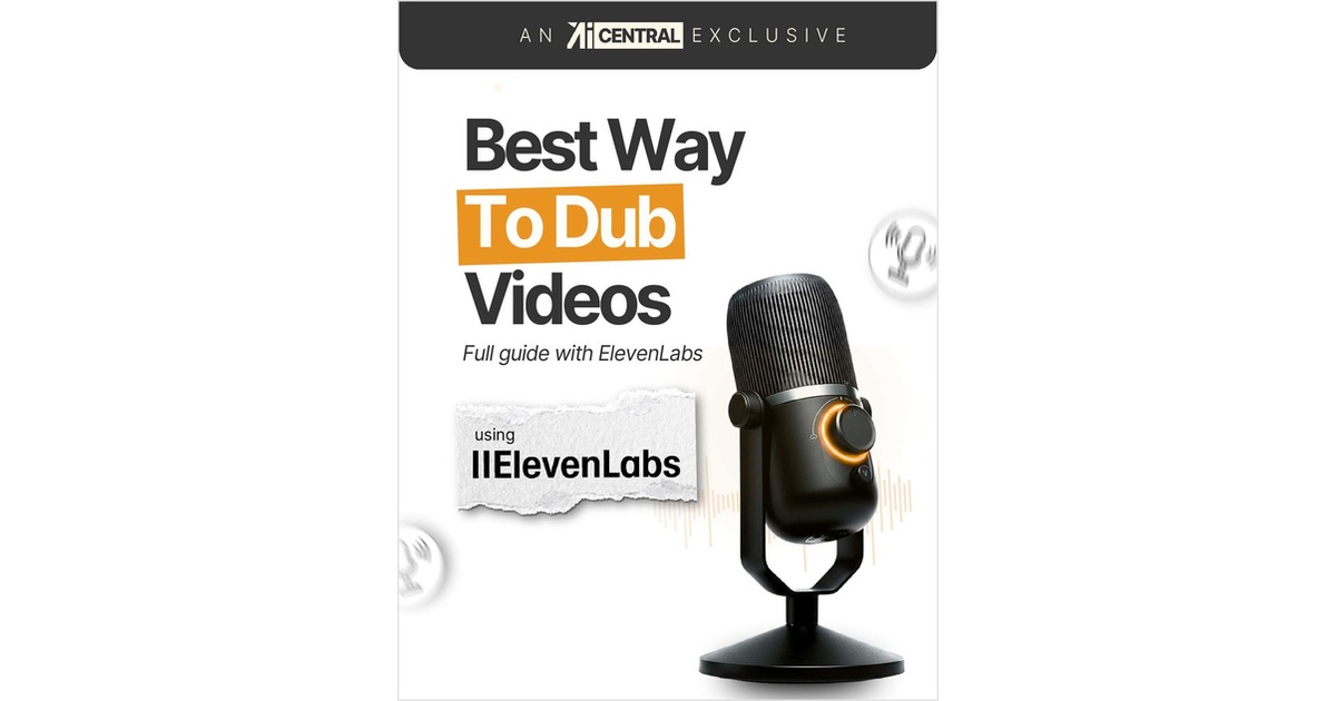 The Best Way To Dub Videos in 29+ Languages Using ElevenLabs