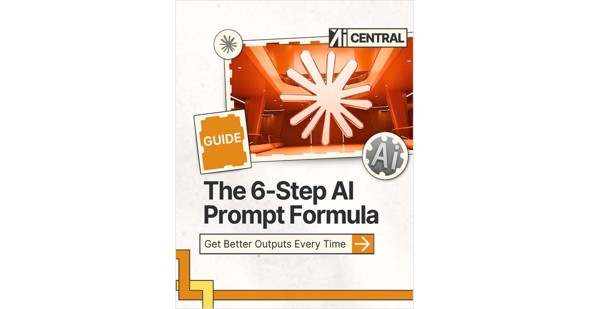 The 6-Step Formula That Forces AI to Give Better Outputs