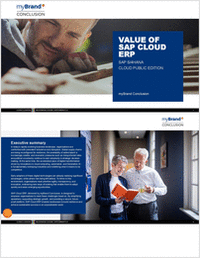 Value Of Sap Cloud Erp Sap S/4hana Cloud Public Edition