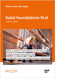Solid Foundations First Vision Paper