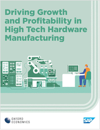 Driving Growth And Profitability In High Tech Hardware Manufacturing