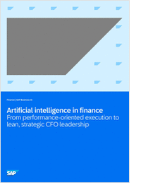 Artificial intelligence in finance: From performance-oriented execution to lean, strategic CFO leadership