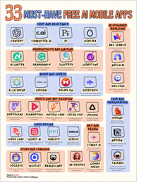 33 Must-Have Free AI Mobile Apps