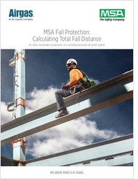 MSA Fall Protection: Calculating Total Fall Distance