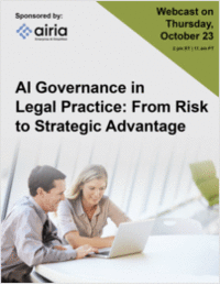 AI Governance in Legal Practice: From Risk to Strategic Advantage