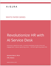 Revolutionize HR with AI Service Desk