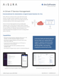 Using AI-Powered Service Management Jira Software Solution Brief