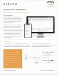 Using AI-Powered Service Management AWS Solution Brief