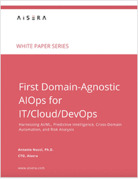 First Domain-Agnostic AIOps for IT/Cloud/DevOps