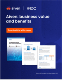 IDC White Paper: The Business Value of Aiven Data Cloud Solutions