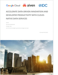 Accelerate Data-Driven Innovation and Developer Productivity with Cloud-Native Data Services