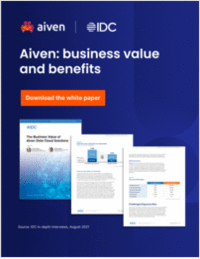 IDC White Paper: The Business Value of Aiven Data Cloud Solutions