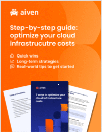 7 ways to optimize your cloud infrastructure costs,